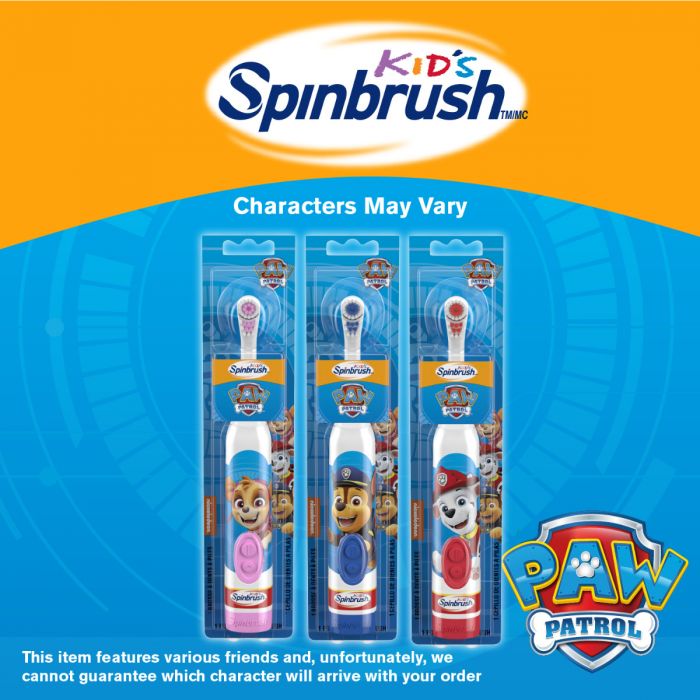 PAW Patrol™ Kid's Spinbrush™ Powered Toothbrush, Soft
